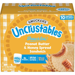 Smucker's Uncrustables Frozen Peanut Butter & Honey Spread Sandwich - 20oz/10ct