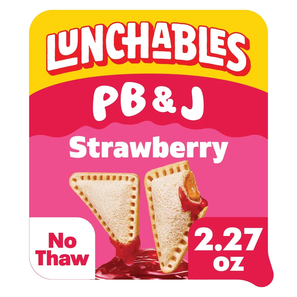 Lunchables Peanut Butter and Jelly Sandwich Strawberry - 2.27oz
