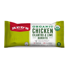 Red's All Natural Organic Chicken Cilantro & Lime Burrito - 4.5oz