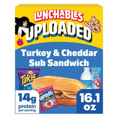 Lunchables Turkey and Cheddar Uploaded Sub Sandwich - 16.1oz