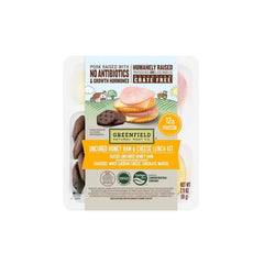 Greenfield Natural Meat Co. Honey Ham Boneless Sliced Lunch Kit - 2.9oz