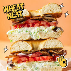 DAVID'S DELI Plain Protein Bagel - 14.25oz/5ct