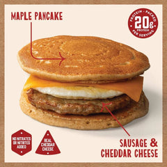 Kodiak Cakes Frozen Breakfast Sandwich Sausage and Cheddar Cheese - 10.72oz/2ct
