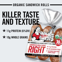 Dave's Killer Bread Sandwich Rolls Done Right - 18oz