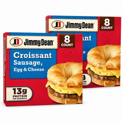Jimmy Dean 2 Pack/36oz Each Sausage, Egg, & Cheese Frozen Croissant