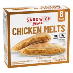 Sandwich Brothers of Wisconsin Frozen Chicken Melt - 15oz/6ct